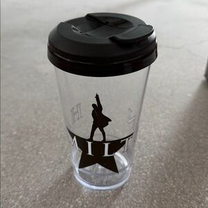 Hamilton The Musical New York City Broadway Tumbler with Lid